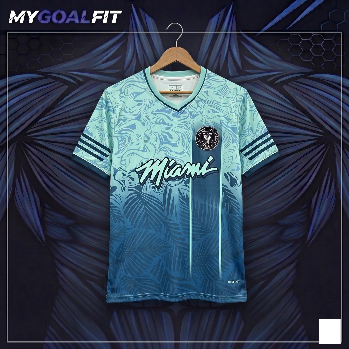 Maillot Miami Bleu