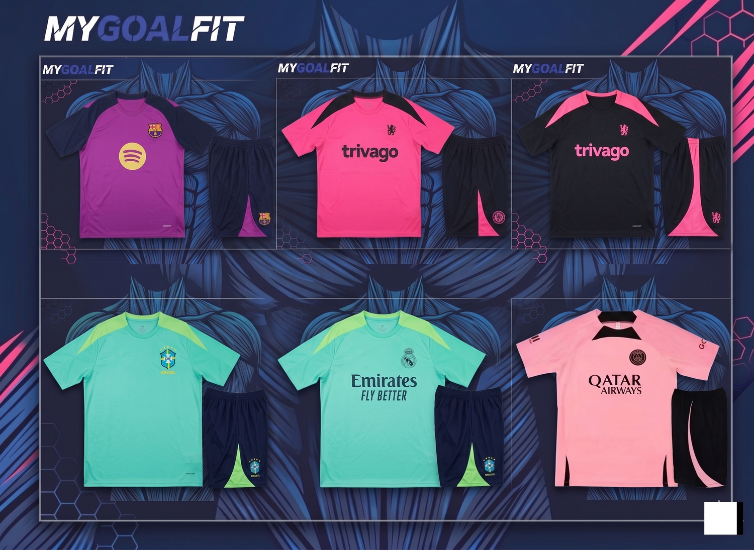 ensemble de foot