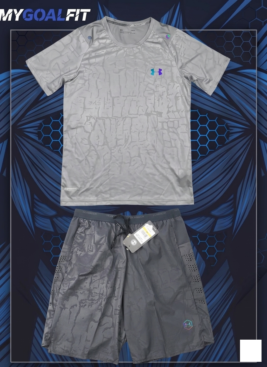 Ensemble gris Concept fluorescent