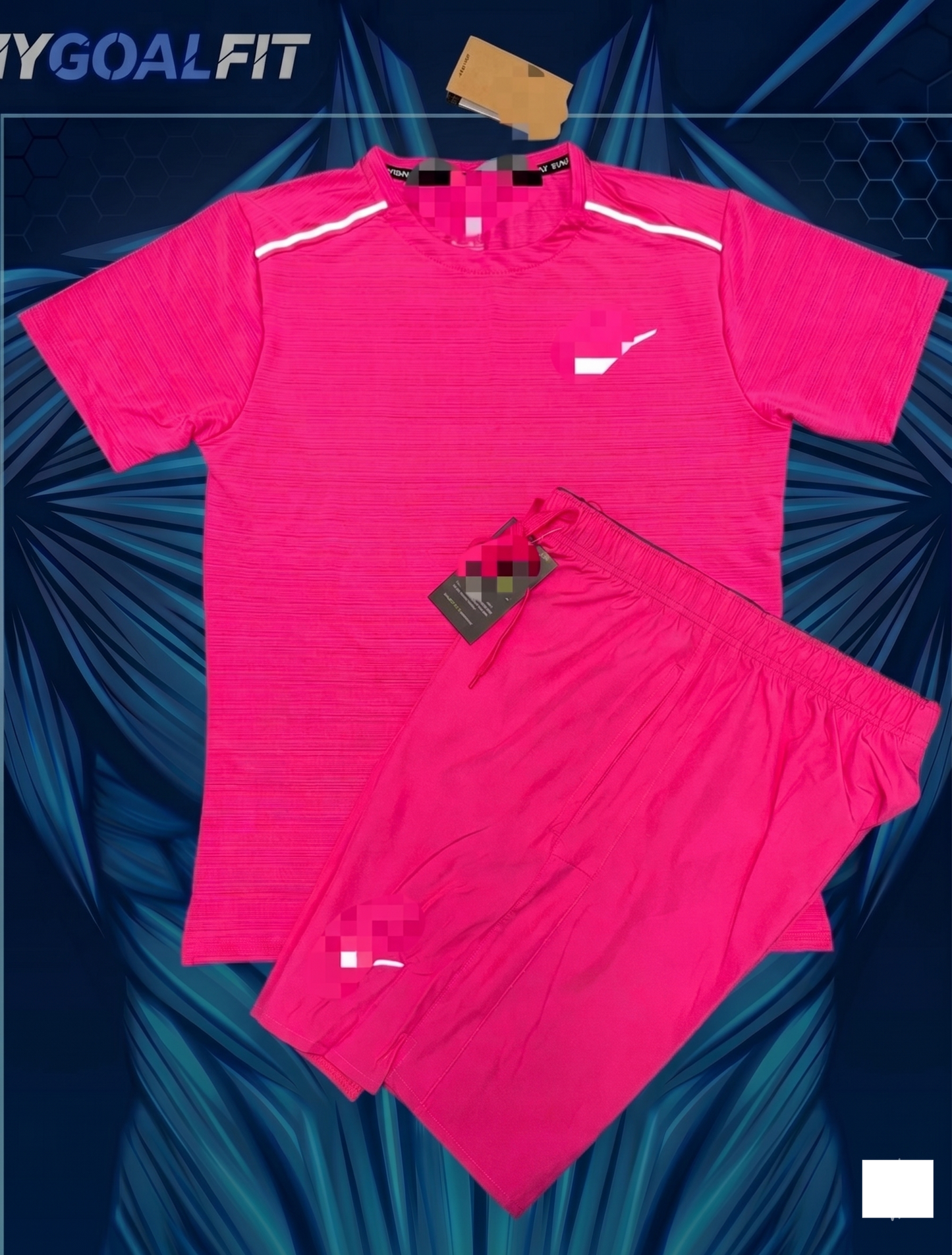 ensemble running rose