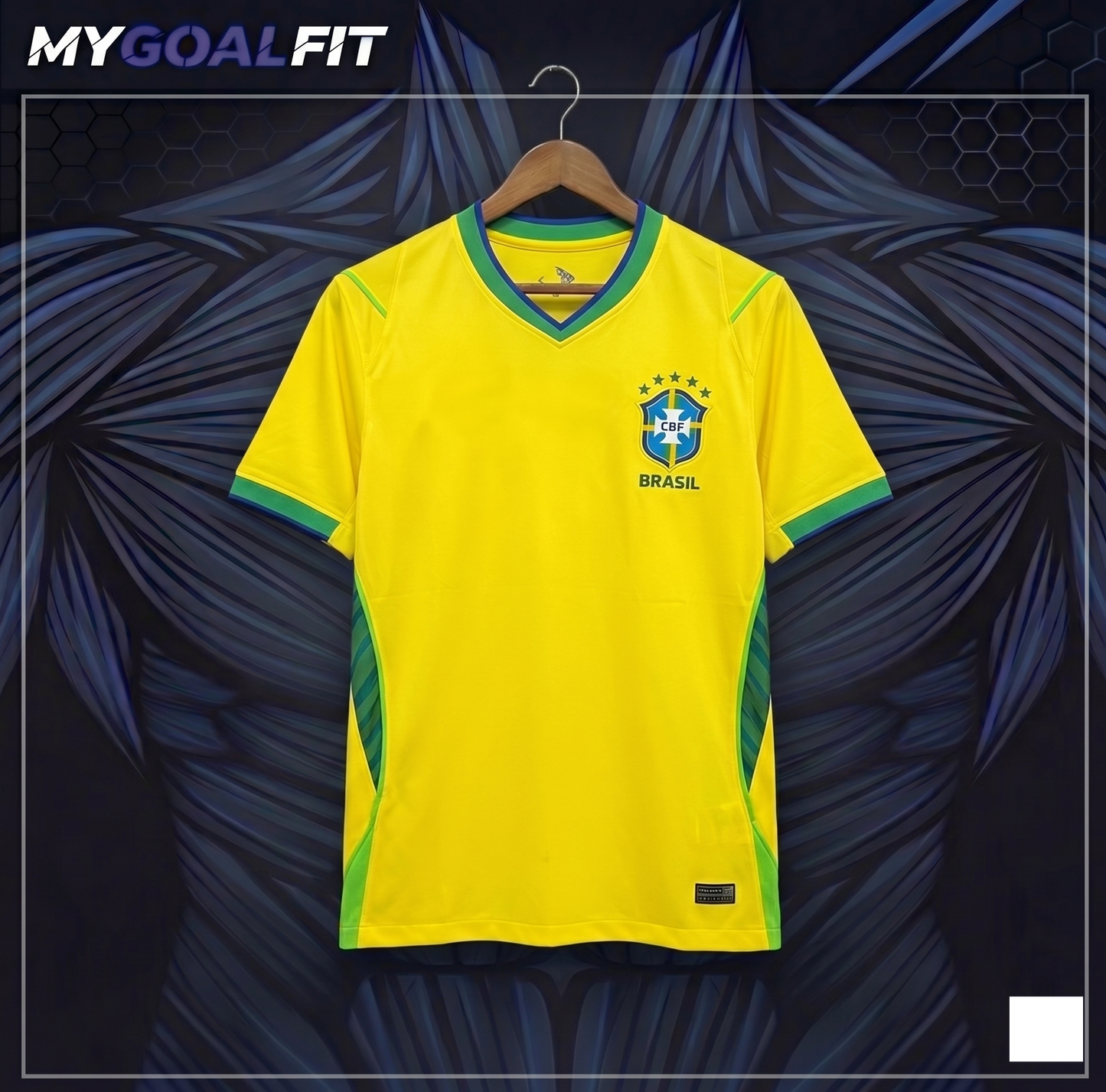 Maillot Brésil 2026 Jaune